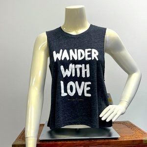 Spiritual Gangster - Wander With Love Crop Tank